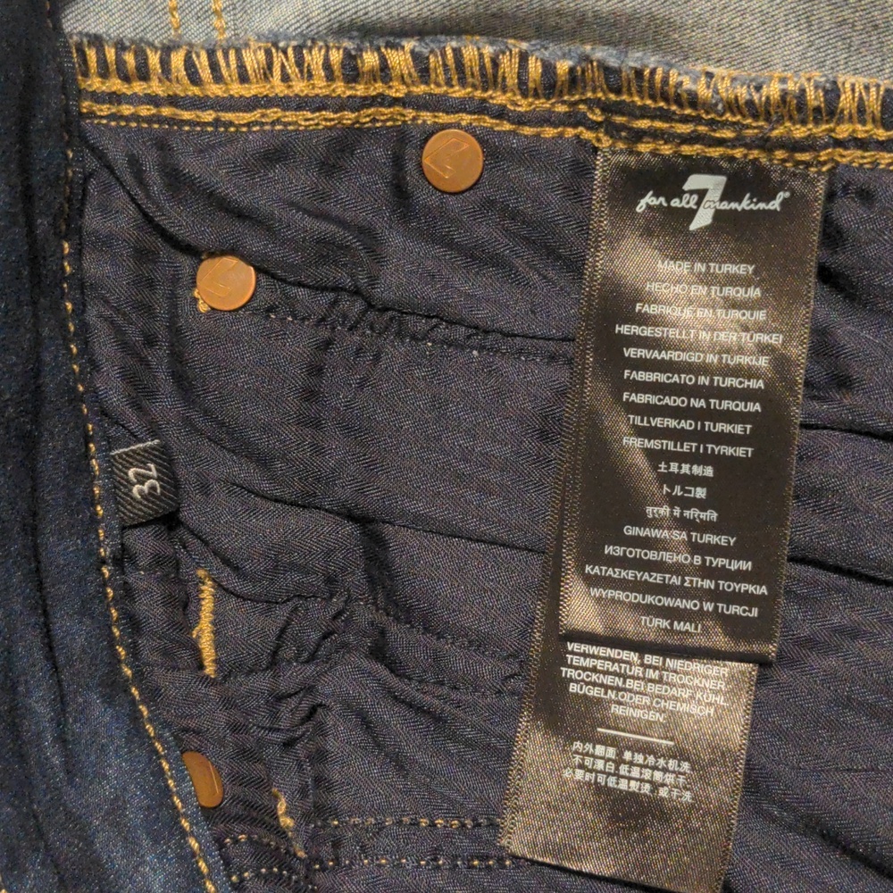 7 FAM Kimmie Bootcut Size 32 Jeans - Picture 10 of 14